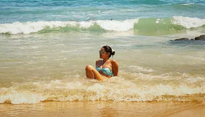 The Kapil Sharma Show Actress Sumona Chakravarti Stuns In a Bikini On Beach