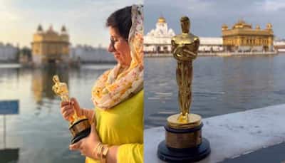 'The Elephant Whisperers' Fame Guneet Monga Seeks Blessings At Golden Temple With Her Oscar Trophy