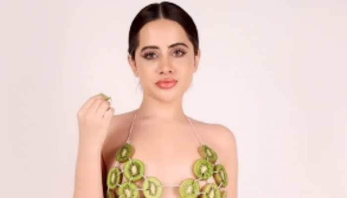 Uorfi Javed Makes Jaws Drop As She Styles Fresh Kiwis Into Bralette, Fans Call Her &#039;Creativity Queen&#039;