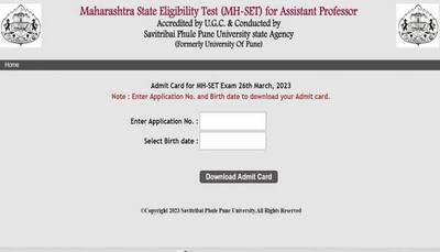 MH SET 2023 Exam On March 26, Get Direct Link To Download Your Maharashtra SET Hall Ticket Here unipune.ac.in