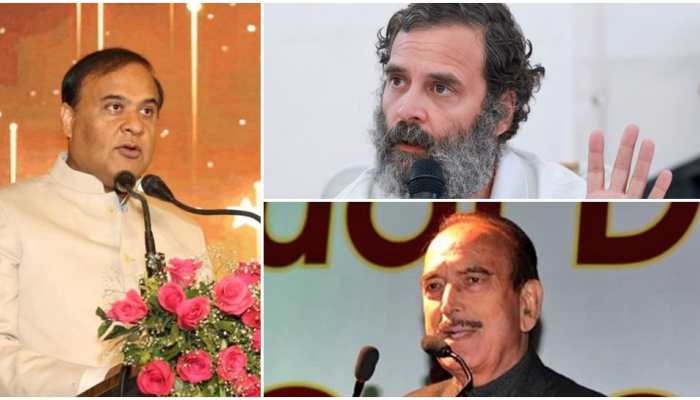 Ghulam Nabi Azad Reveals Rahul Gandhi&#039;s Reaction On Being Informed About Himanta Biswa Sarma&#039;s Rebellion