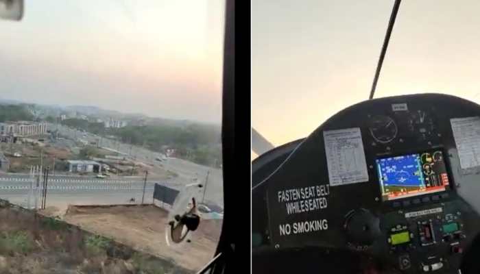 Small Plane Crashes Into House Soon After Take Off In Dhanbad, Video Surfaces