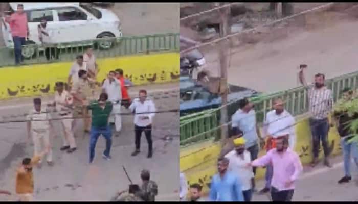 Rahul Gandhi&#039;s Disqualification: Congress, BJP Workers Clash In Chhattisgarh&#039;s Raipur- Watch