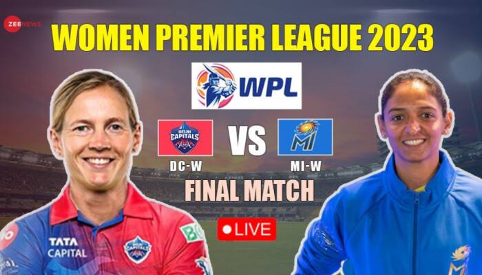 DC-W: 48-3 (7) | DC-W vs MI-W, WPL 2023 Final LIVE: Delhi Capitals 3 Down