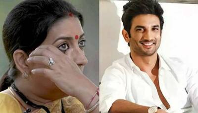 Smriti Irani Gets Teary-Eyed Talking About Sushant Singh Rajput, Says 'Why Did He Not Call Me'