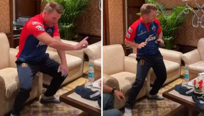 IPL 2023: DC Captain David Warner Grooves On 'Calm Down' Song, Wife Candice Reacts - Watch