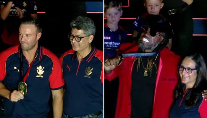 IPL 2023: RCB Retire AB de Villiers And Chris Gayle&#039;s Jersey Forever At Unbox Event
