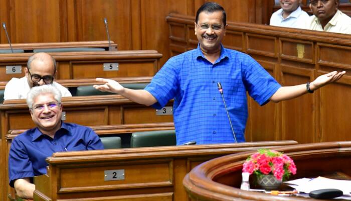 'Is Srishti Ki Rachna Hi 2014 Me Hui Thi': Arvind Kejriwal's Dig At BJP - Watch
