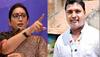 'Sonia Gandhi's Sanskar...': Smriti Irani Hits Out At Congress Over Youth Wing Chief's Remarks