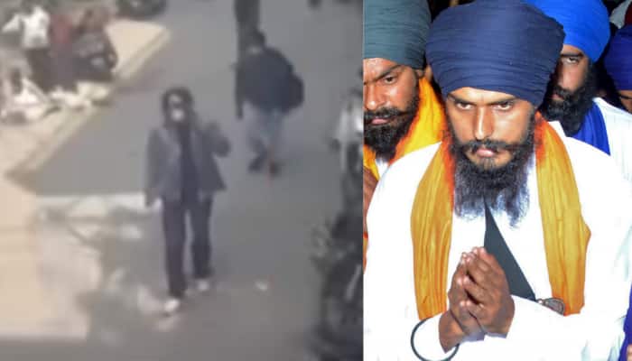 New CCTV Footage Shows Amritpal Singh Without Turban In Delhi