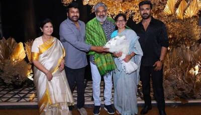Megastar Chiranjeevi Honours 'Our Oscar winners' SS Rajamouli, MM Keeravani On Son Ram Charan's Birthday