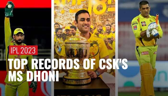 IPL 2023: Top 7 Records Of CSK Captain MS Dhoni In IPL History | Zee News English