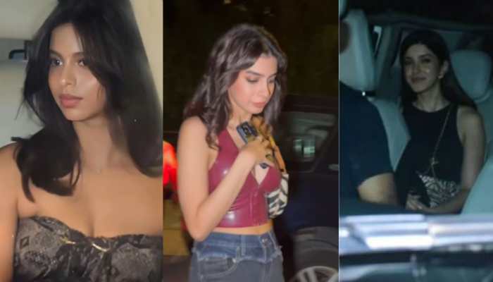 Star Kids Aryan Khan, Suhana Khan, Khushi Kapoor &amp; Others Make Stylish Appearance At Tania Shroff’s Birthday Bash- Watch 