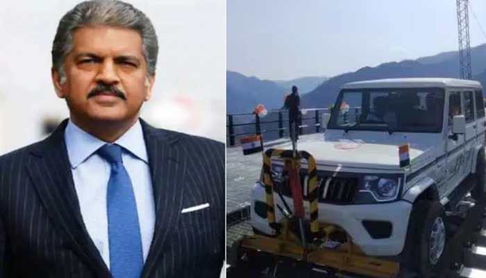 Anand Mahindra Shares Heartfelt Post On Use Of Bolero To Inspect World's Highest Rail Bridge