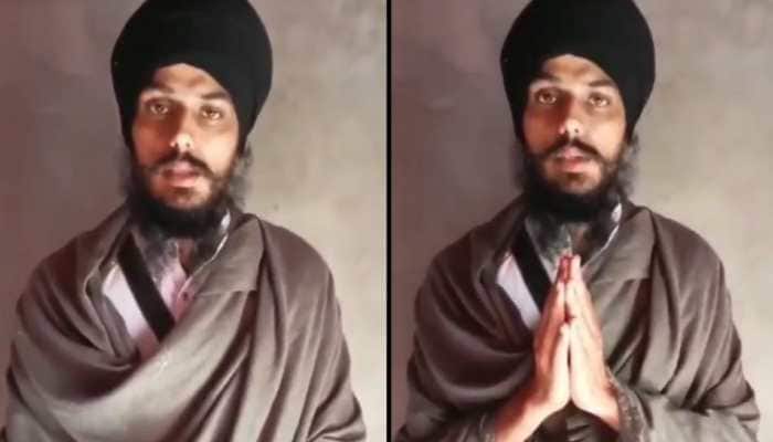 Amritpal Singh Releases Video While On The Run, Calls Police&#039;s Crackdown A &#039;Crime&#039;