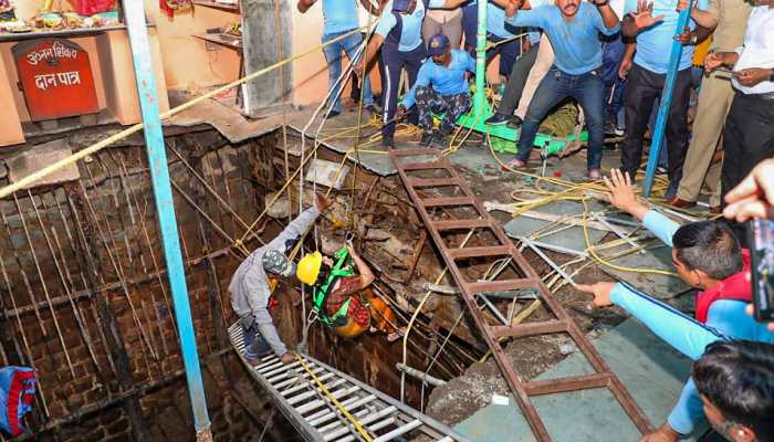 Indore Temple Stepwell Collapse: Death Toll Rises To 35, Search For Missing Persons Ongoing