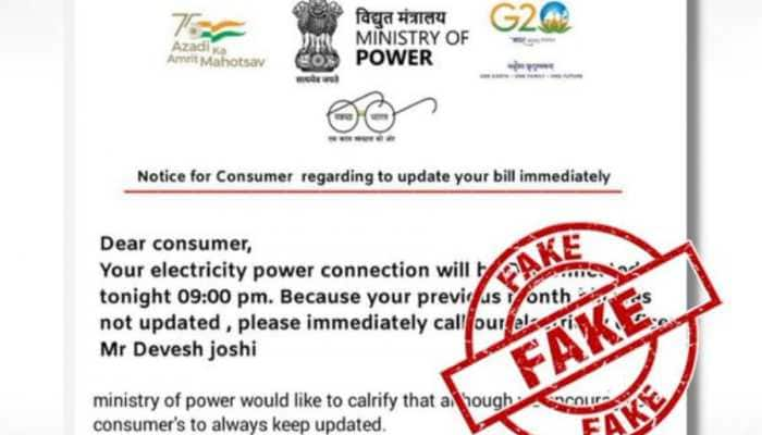 Fact Check: Do Consumers Need To Update Their Electricity Bills By Contacting Provided Helpline Number To Avoid Disconnection?