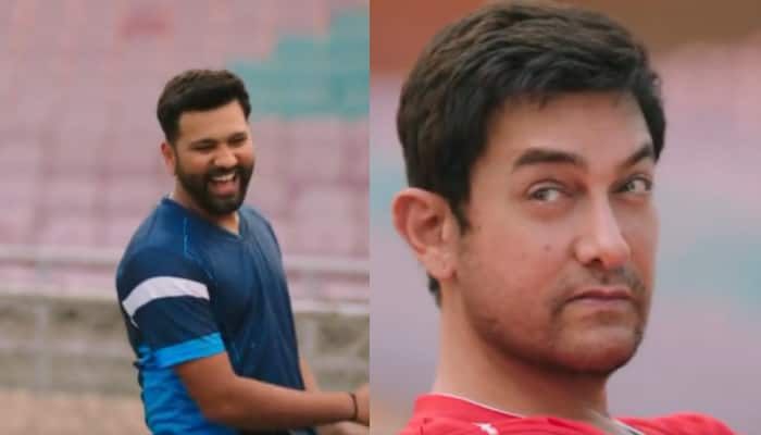 WATCH: Rohit Sharma Trolls Aamir Khan In New Ad, Says &#039;Aap To Award Lene..&#039;