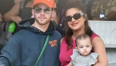 Priyanka Chopra, Nick Jonas And Baby Malti Make Their First Ever India Visit - Watch