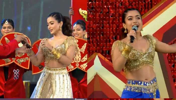 IPL 2023 Opening Ceremony: Rashmika Mandanna Floors Fans With Her Super Energetic Dance Moves On 'Naatu Naatu', 'Saami Saami' - Watch