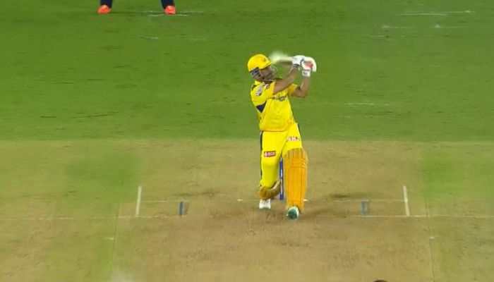 Watch: MS Dhoni Turns Back Clock, Hits Huge Six In Last Over; Video Goes Viral