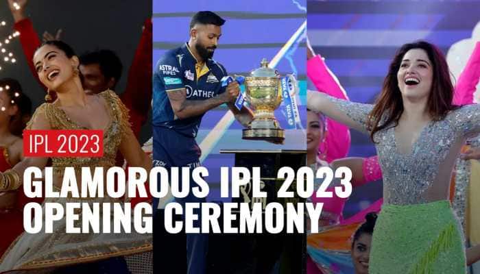 IPL 2023: Star-studded Opening ceremony with Rashmika Mandanna, Arijit Singh, Tamannaah Bhatia