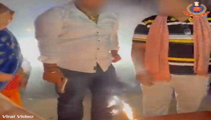 Delhi Man Seen Cutting Cake With Pistol In Viral Video, Arrested