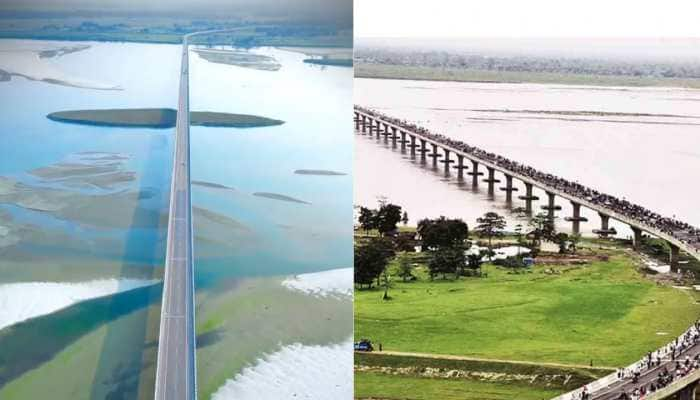 Arunachal CM Pema Khandu Shares Majestic Aerial View Of Bhupen Hazarika Setu: Watch Video