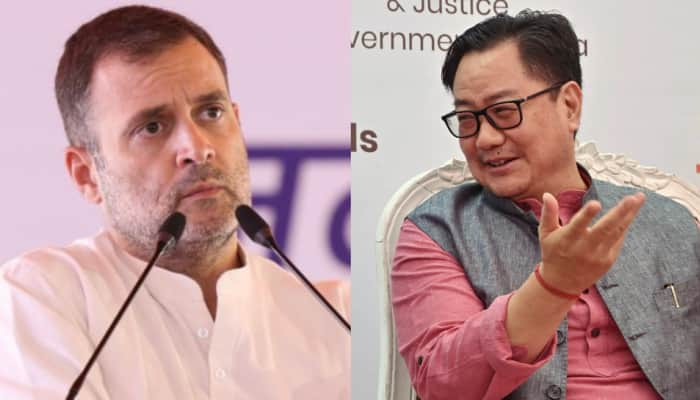 Kiren Rijiju Slams Rahul Gandhi For &#039;Drama&#039; Ahead Of His Appeal Against Conviction In Defamation Case