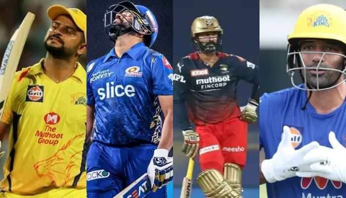 IPL 2023: From Rohit Sharma To Suresh Raina, Which Cricketers Have Most Dismissals Between 0 to 5 runs?