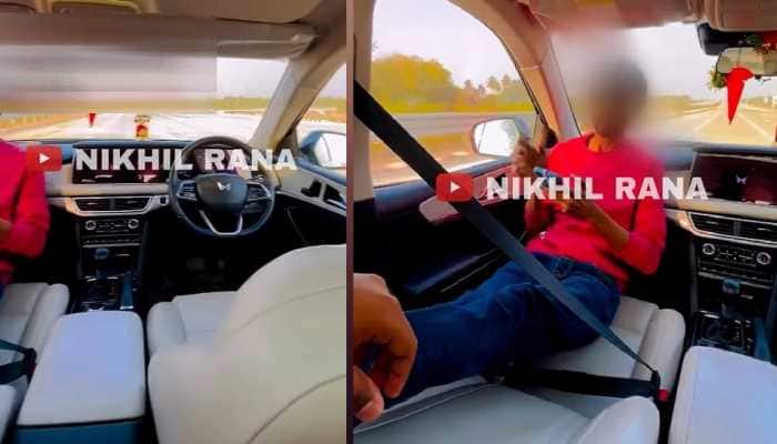 Mahindra XUV700 Owner Leaves Driver Seat Vacant In Autopilot Mode, Misusing ADAS: Watch