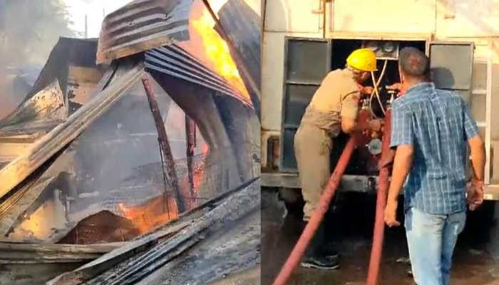 Over 200 Shops Gutted In Massive Fire In Odisha&#039;s Keonjhar