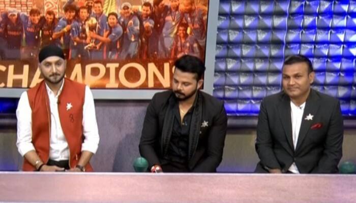 &#039;Forget It Man&#039;: Harbhajan Singh Stops Virender Sehwag From Mocking Sreesanth Over &#039;Slapgate&#039;