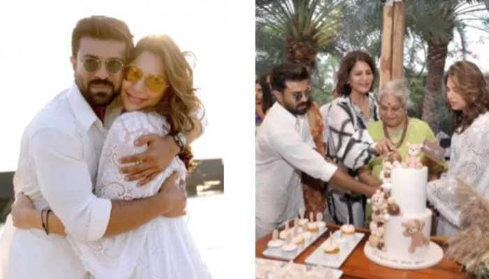 Ram Charan&#039;s Wife Upasana Gives A Sneak Peek Into Her Dreamy Baby Shower- Watch