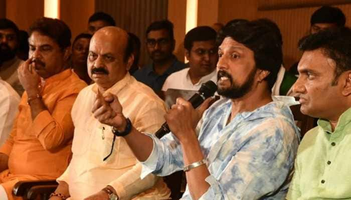 BJP, Congress Trade Barbs Over Kichcha Sudeep&#039;s Support To Karnataka CM