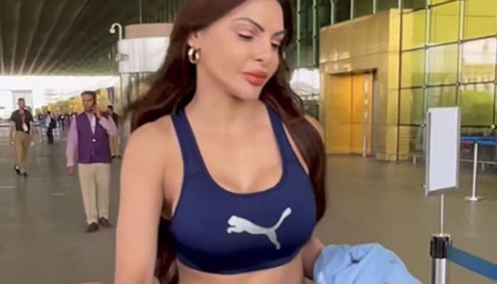 Sherlyn Chopra Brutally Trolled For Taking Off Her Jacket At Airport To Flaunt Her Body - Watch