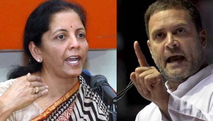 Adani Row: Sitharaman Questions RaGa's Silence On Rajasthan, Kerala Projects