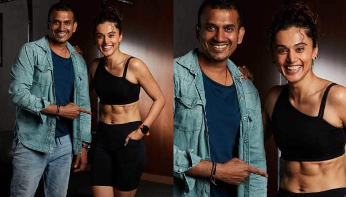 Taapsee Pannu Takes Over The Internet As She Flaunts Her Washboard Abs, Fans Call Her &#039;Bomb&#039;