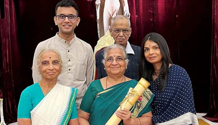 &#039;A Proud Day&#039;: UK PM Rishi Sunak, Wife Akshata On Sudha Murty&#039;s Padma Award Honour