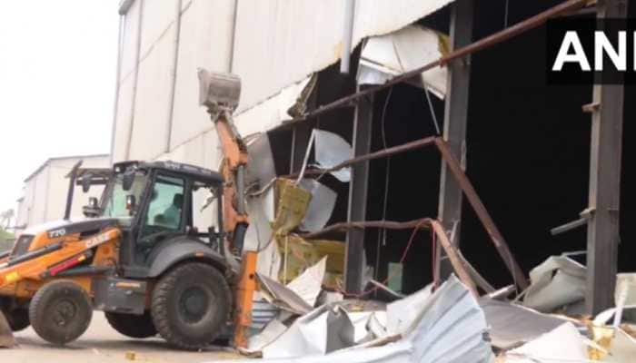 5 &#039;Illegal&#039; Film Studio Buildings Razed In Mumbai