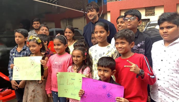 Shalin Bhanot Hosts NGO Kids On The Sets Of His Show &#039;Bekaaboo&#039;
