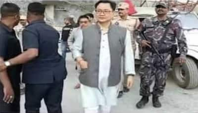 Law Minister Kiren Rijiju's Car Meets Accident In J&K, No One Hurt