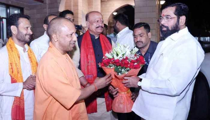 Maharashtra CM Eknath Shinde Visits Ram Temple In Ayodhya, Says Yogi ...