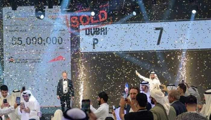 Man Buys World&#039;s Most Expensive Number Plate For Rs 122.6 Crore In Dubai