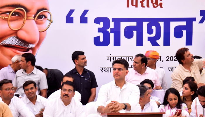 Sachin Pilot&#039;s Day-Long Fast Ends, Says Movement Against Corruption Will Continue