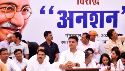 Sachin Pilot's Day-Long Fast Ends, Says Movement Against Corruption Will Continue