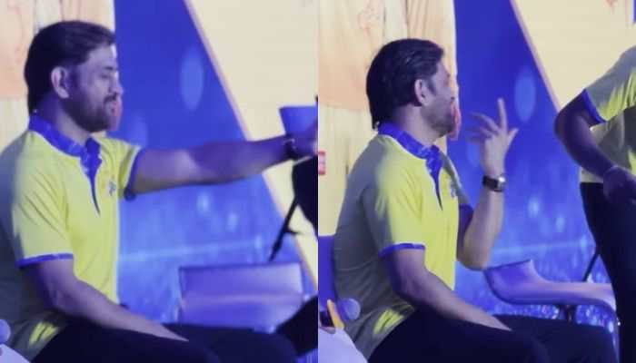 MS Dhoni Can't Stop Laughing As Dwayne Bravo Runs For His Life During A Prank, Video Goes Viral - Watch