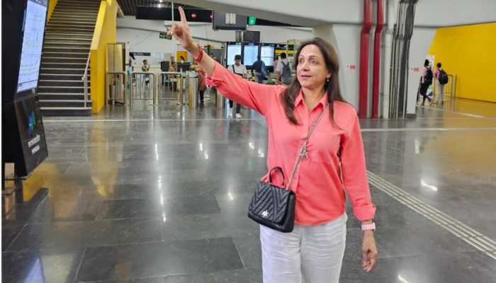 Hema Malini Hails Mumbai Metro, Shares Her Experience Of Beating Traffic: Watch