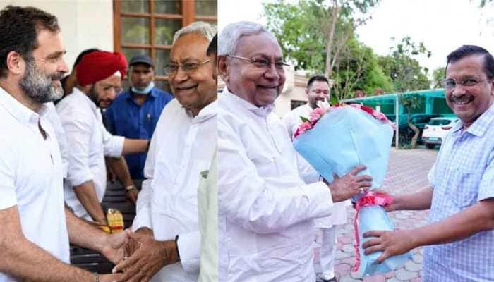 To Bolster Opposition Unity Ahead of 2024 Lok Sabha Polls, Nitish Kumar Meets Rahul Gandhi, Arvind Kejriwal