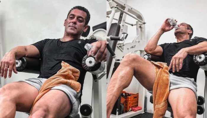 Salman Khan Shares Glimpse Of His 'Halat Kharaab' Moment From The Gym- See Pic
